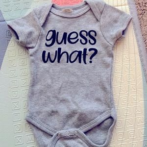 Unisex onesie 3-6 months
